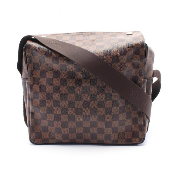 LOUIS VUITTON Brown Damier Leather Shoulder Bag - Picture 1 of 9